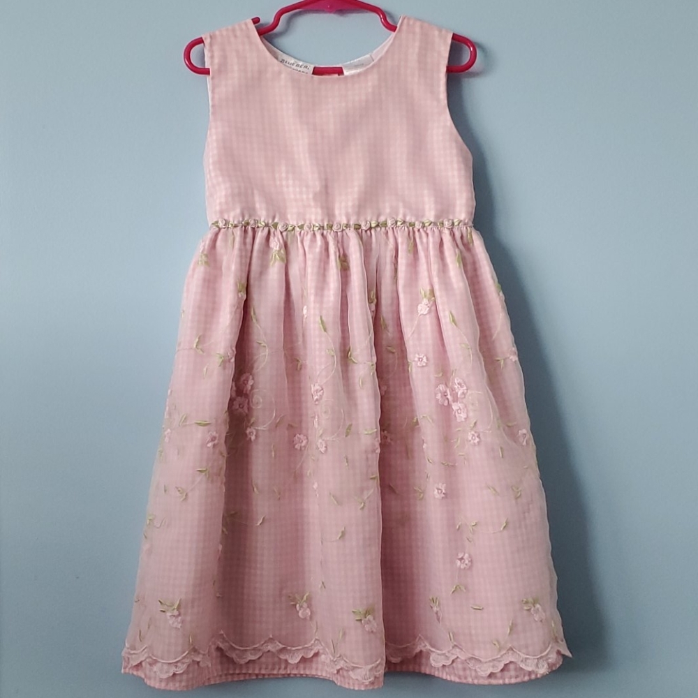 Blue Beri Boulevard Girl's Dress